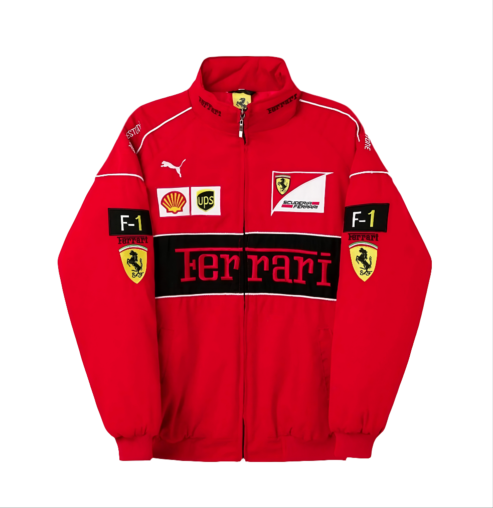 Ferrari F1 Red Racing Jacket