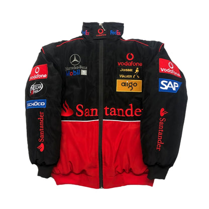 Mercedes F1 Red Racing Jacket